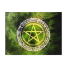 Air Rune Circle Pagan Pentacle Art