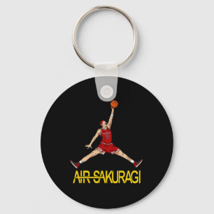 Air Sakuragi Anime Style Bysketbyll Design  Key Ring
