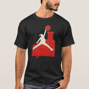  AIR SANTA – Funny Xmas Basketball Parody Classic  T-Shirt