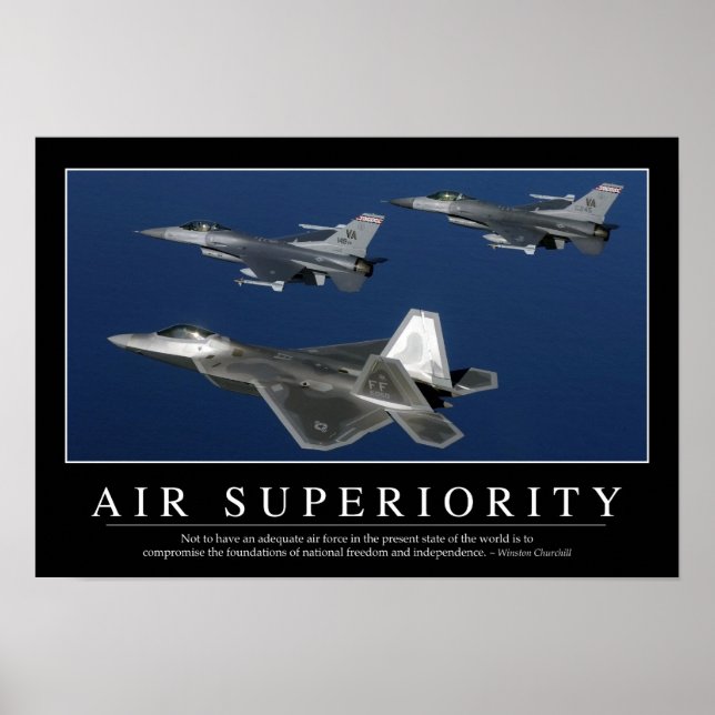 Air Superiority: Inspirational Poster (Front)