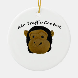 Air Traffic Control Accounts Department.Funny Gift Ceramic Tree Decoration