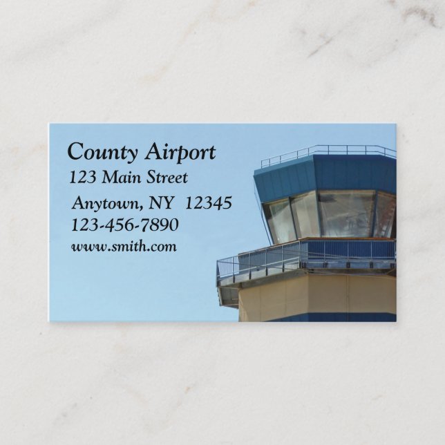 Air Traffic Control Business Card (Front)