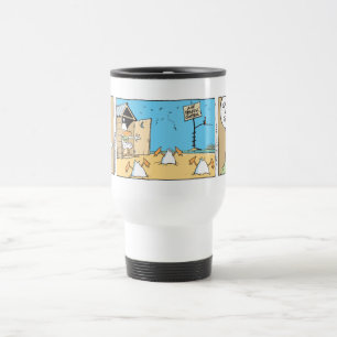 Air Traffic Control Cartoon Travel Mug