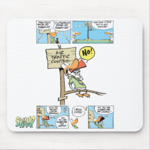 Air Traffic Control Humour Mouse Pad