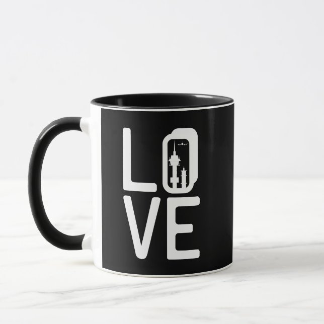 Air Traffic Control Love Tower ATC Controller Mug (Left)