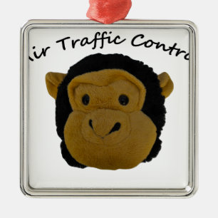 Air Traffic Control Metal Tree Decoration