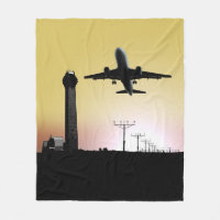 Air Traffic Control Tower & Plane