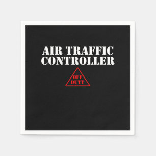 Air Traffic Controller Airfield Flight Controller Napkin