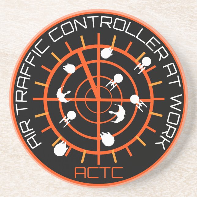 Air Traffic Controller Coaster (Front)