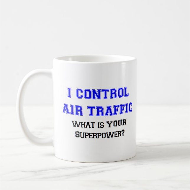 air traffic controller coffee mug (Left)