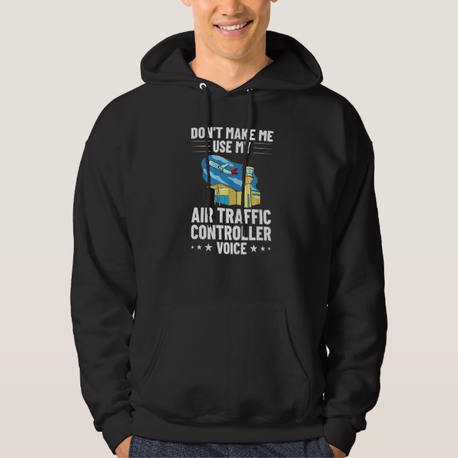 Air Traffic Controller Flight Director Control Tow Hoodie (Front)