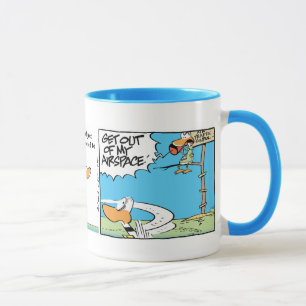 Air Traffic Controller Funny Cartoon Mug