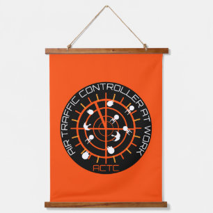 Air Traffic Controller Hanging Tapestry