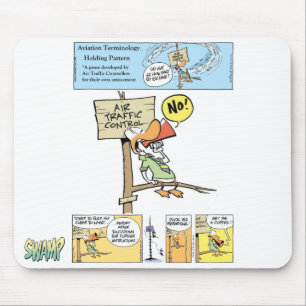 Air Traffic Controller Jokes Mouse Mat