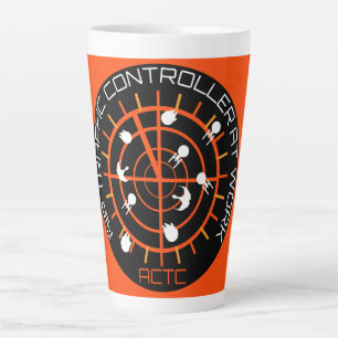 Air Traffic Controller Latte Mug