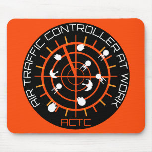 Air Traffic Controller Mouse Mat