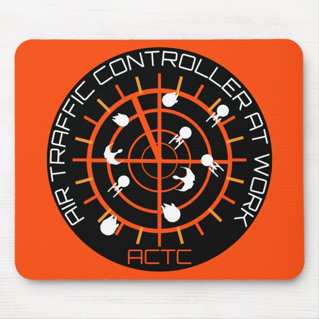 Air Traffic Controller Mouse Mat (Front)