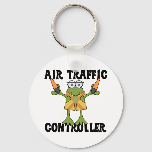 Air Traffic Controller Tshirts and Gifts Key Ring (Front)