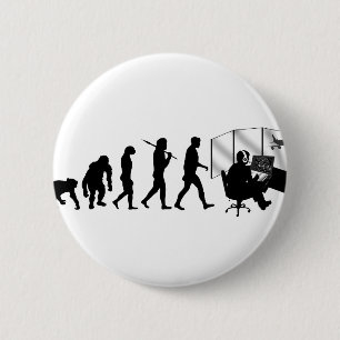 Air traffic controllers gifts tower control 6 cm round badge