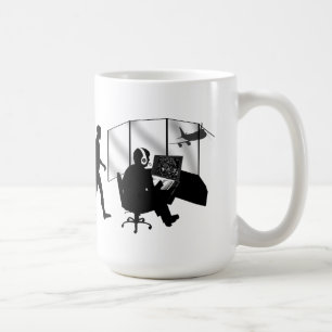 Air traffic controllers gifts tower control coffee mug