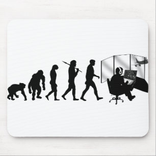 Air traffic controllers gifts tower control mouse mat