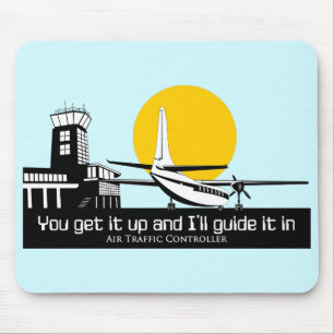 Air traffic mouse pad. mat