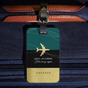 Air Travel Bags Identifier Classy Luggage Tag
