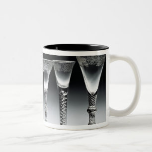 Air-twist glasses, 1750-60 Two-Tone coffee mug