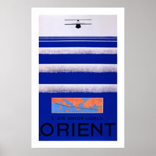Air Union Orient Poster