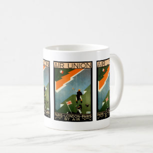 Air Union ~ Paris-London-Paris by Air Coffee Mug