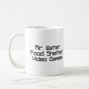air water video games coffee mug