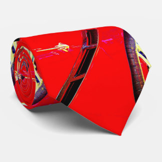 Air Wheel Intake of a Red 2014 Corvette Stingray Tie