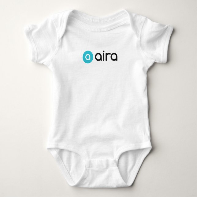 Aira Logo Baby Bodysuit (Front)