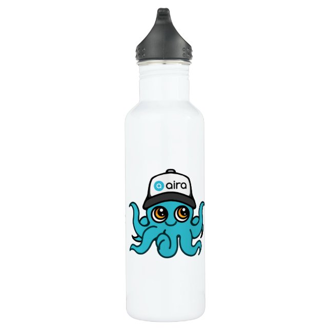 Aira Mascot 10 Year Anniversary Water Bottle (Right)
