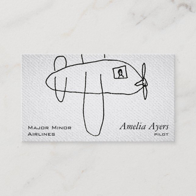 Airbeep Textured Look Business Card (Front)