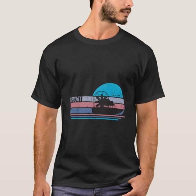 Airboat Florida Everglades T-Shirt (Front)