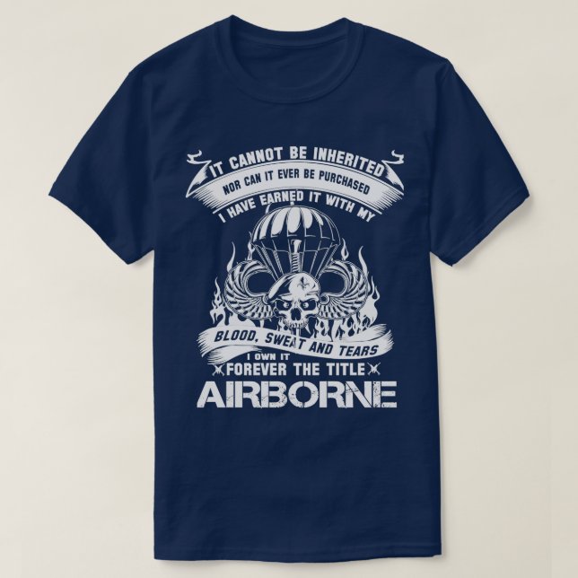 Airbone Forever The Title  T-Shirt (Design Front)