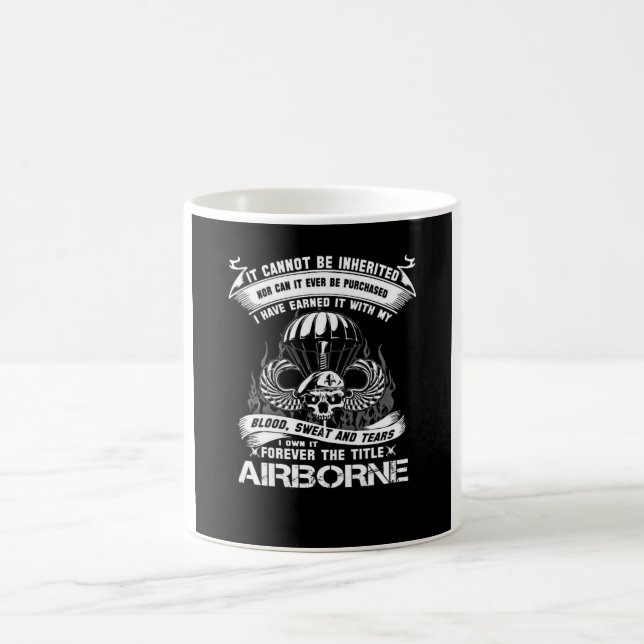 Airborne! All The Way! Coffee Mug (Center)