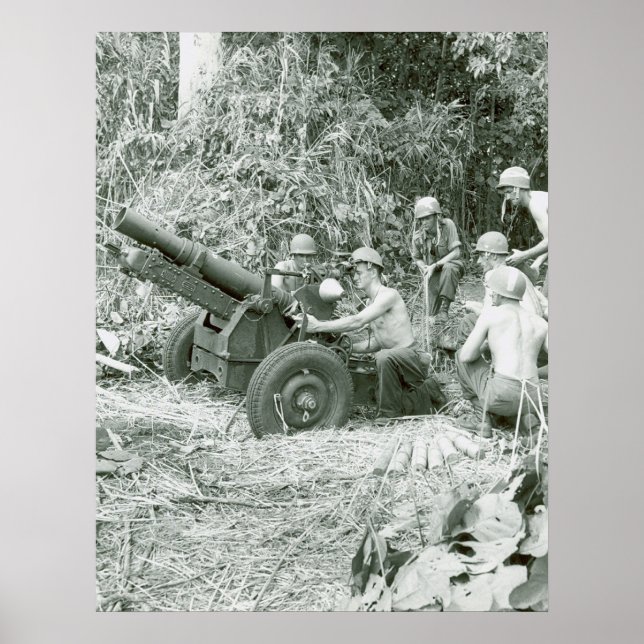 Airborne Artillerymen Poster (Front)
