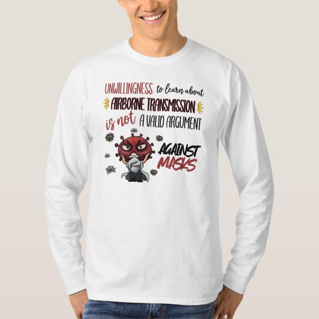 Airborne Infection Control   T-Shirt (Front)