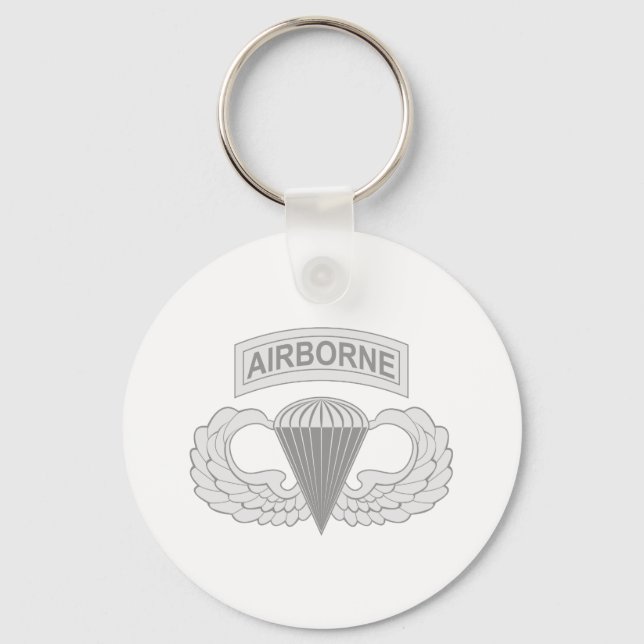 Airborne Jump Wings Key Ring (Front)