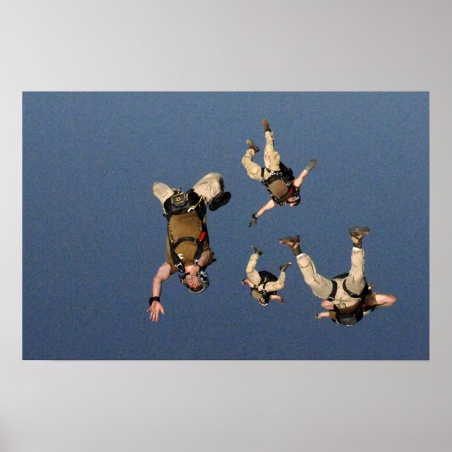 Airborne Jumpers Poster (Front)