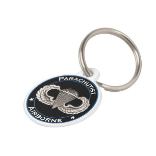 Airborne Parachutist Pet Tag