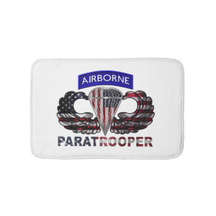 Airborne Paratrooper Bath Mat