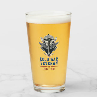 Airborne Paratrooper Cold War Veteran Glass