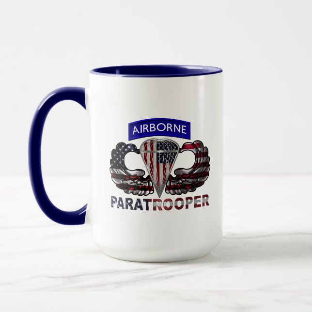  Airborne Paratrooper  Mug (Left)