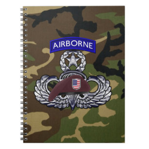 Airborne Paratrooper Notebook