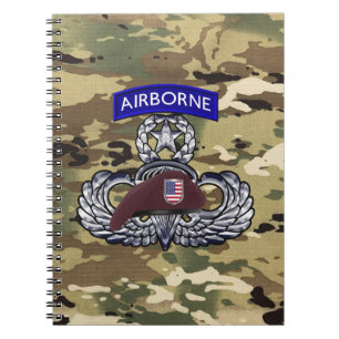 Airborne Paratrooper  Notebook