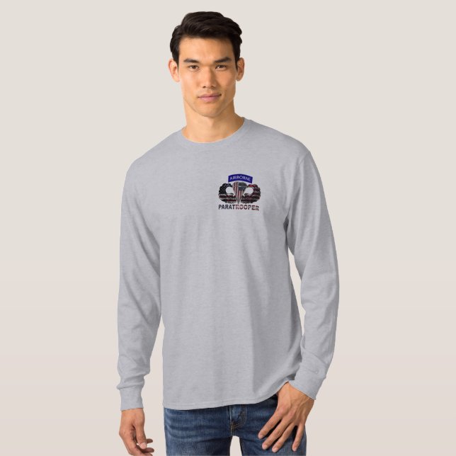 Airborne Paratrooper  T-Shirt (Front Full)