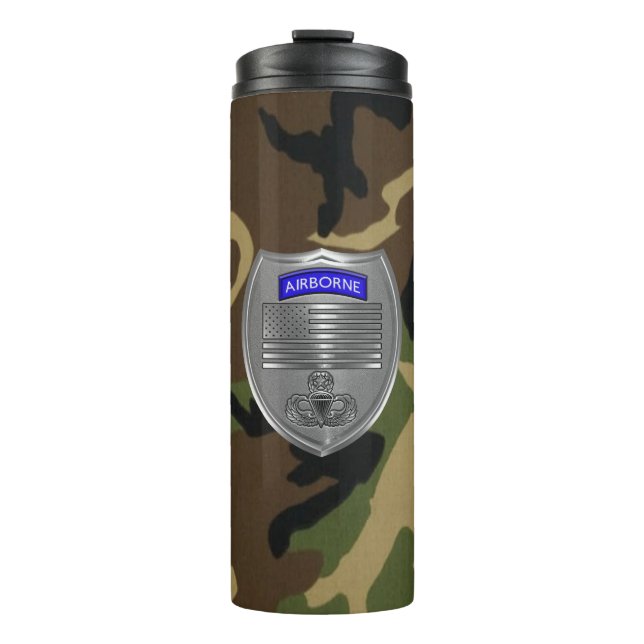 Airborne Paratrooper  Thermal Tumbler (Front)